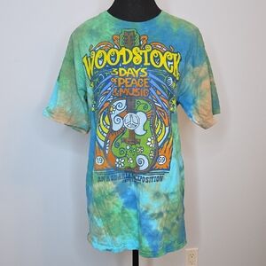 Liquid Blue Vibrant Tie-Dye Shirt